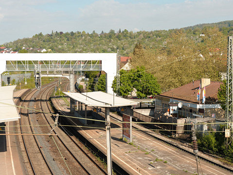 Bahnhof Altbach 4-09