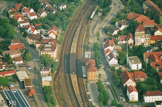 Luftbild Bahnhof Süßen 9-04