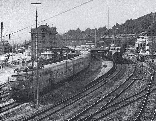 Bahnhof Süßen 1970